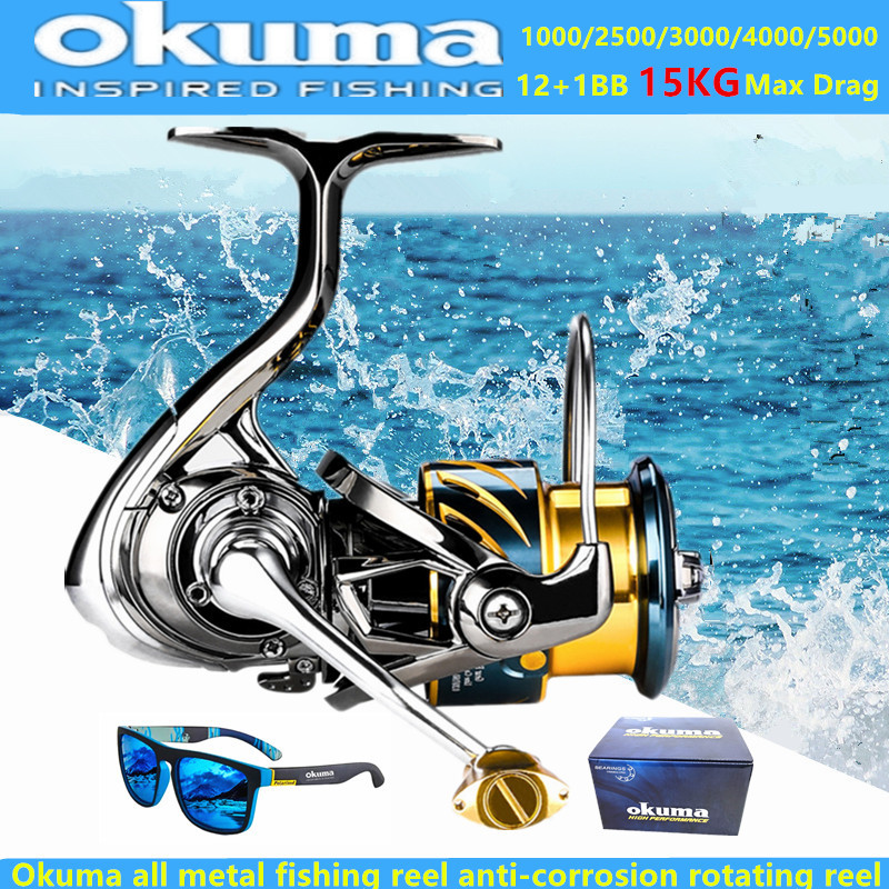 Okuma All Metal Fishing Reel 1 - огляд і ціна Kastking Reel Zephyr
