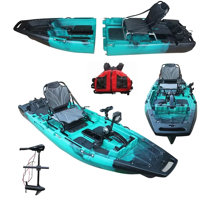 Popular 1 Person HDPE/PE Sit-O - огляд і ціна Fishing Kayak Paddle