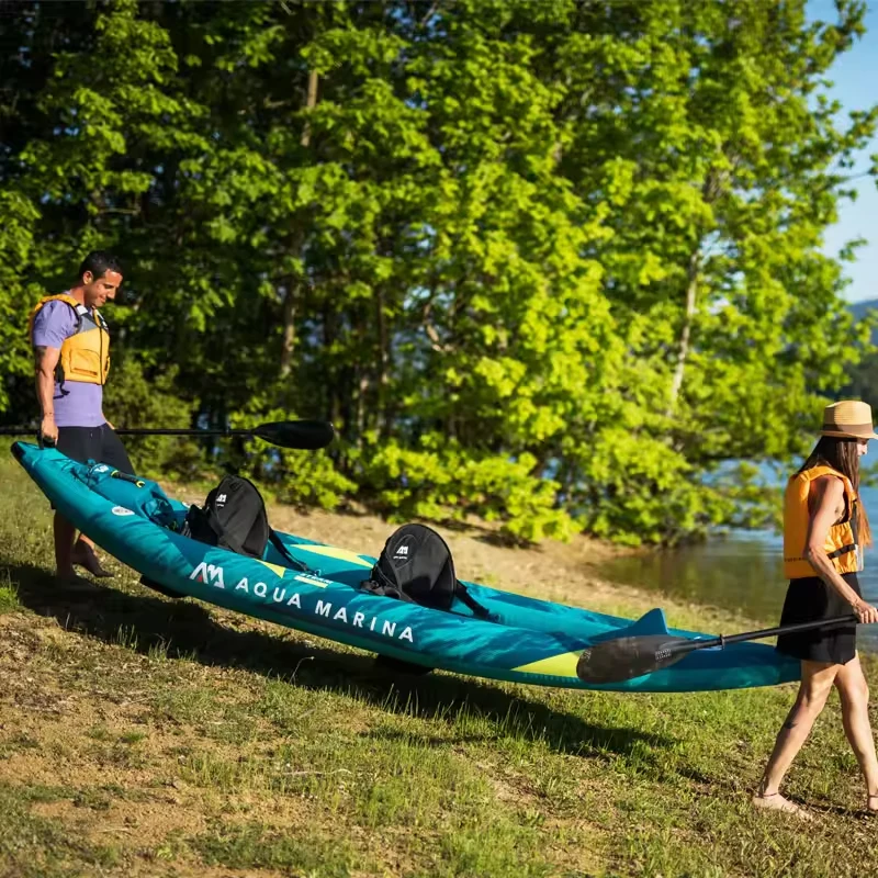 Canoe Kayak Inflatable Boat 1- - огляд і ціна Fishing Kayak Paddle