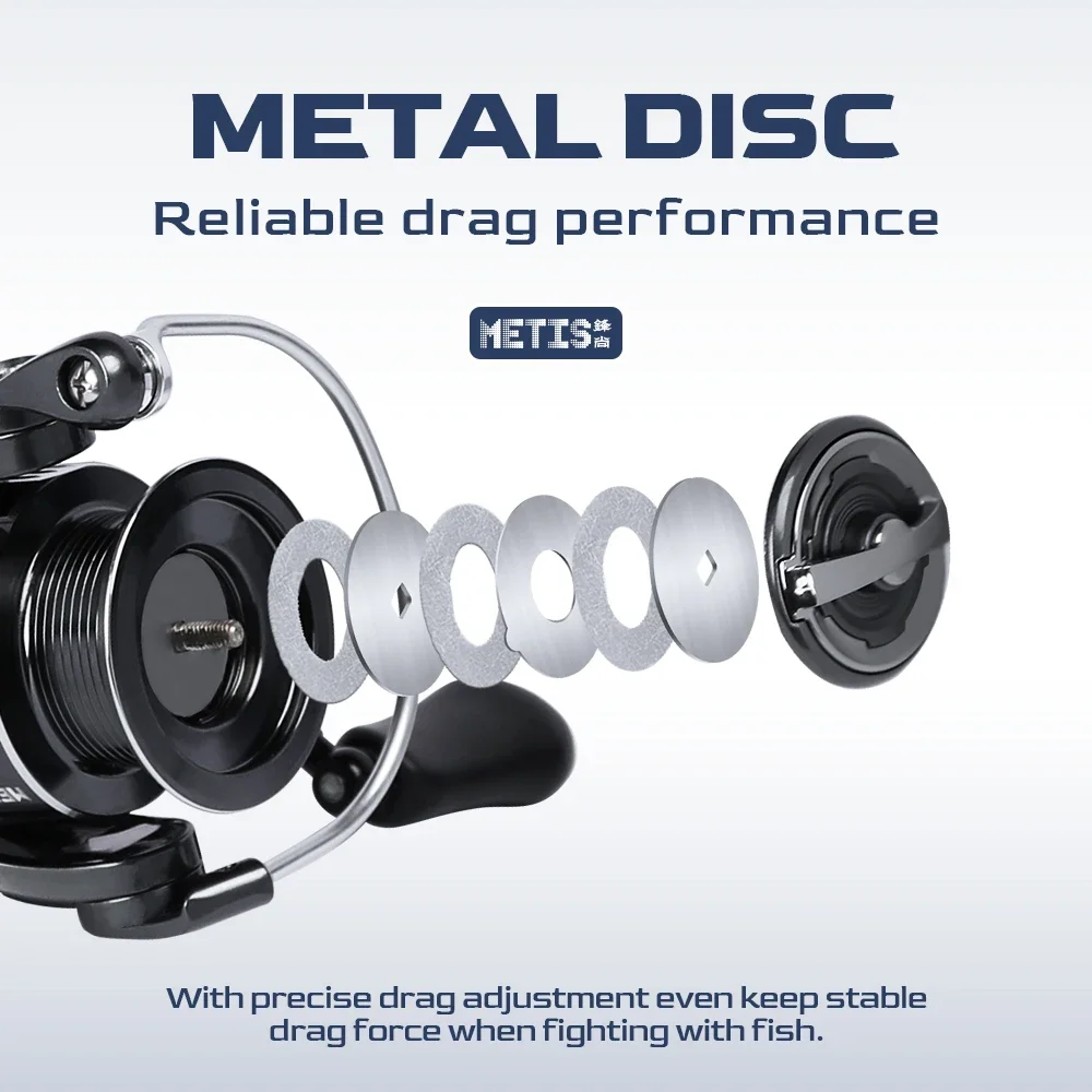 TSURINOYA METIS 1000 2000 3000 - огляд і ціна Kastking Reel Zephyr