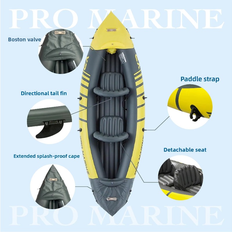 All-Purpose Inflatable Boat fo - огляд і ціна Fishing Kayak Inflatable