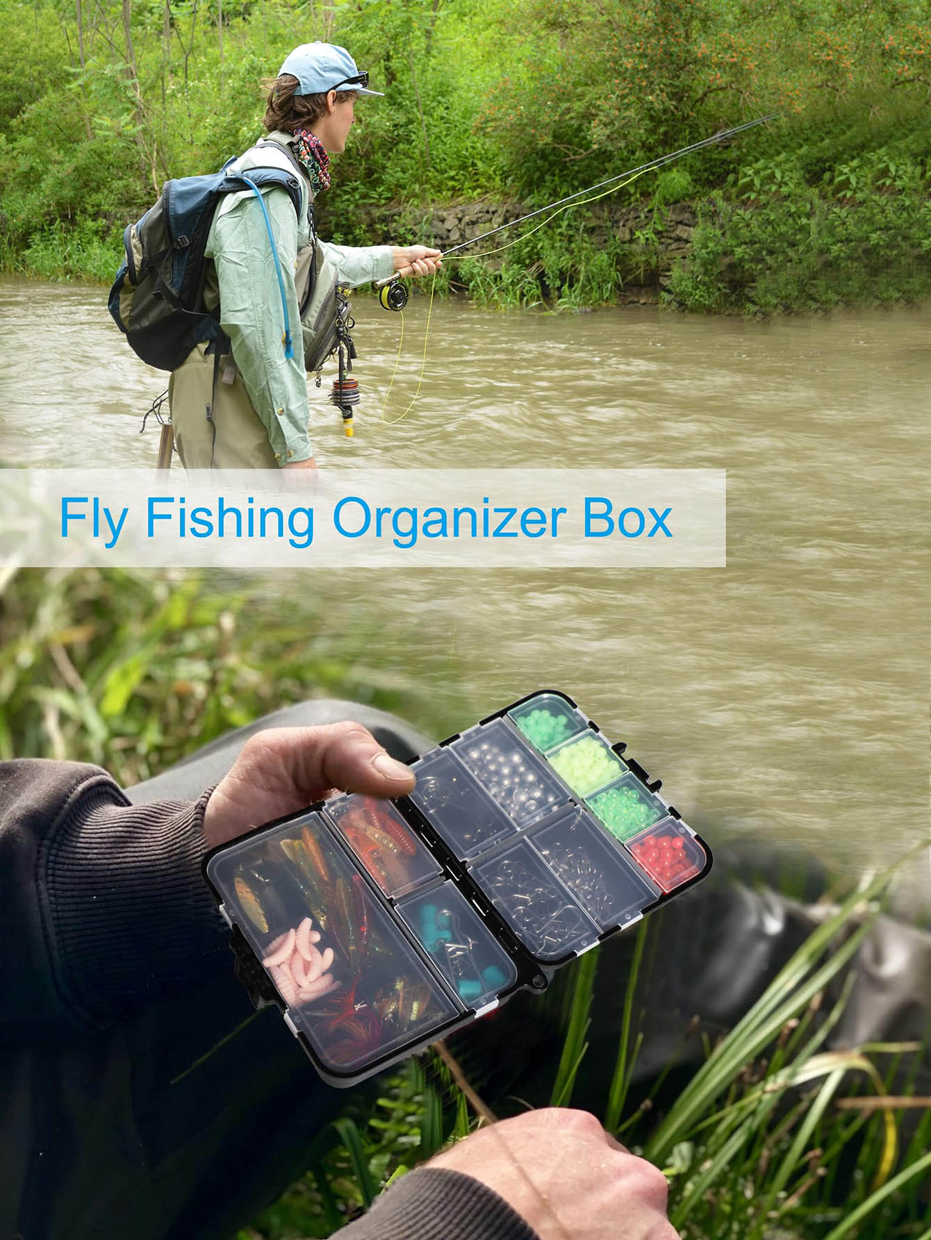 Small Tackle Box Organizer Min - огляд і ціна Fishing Kayak Crate
